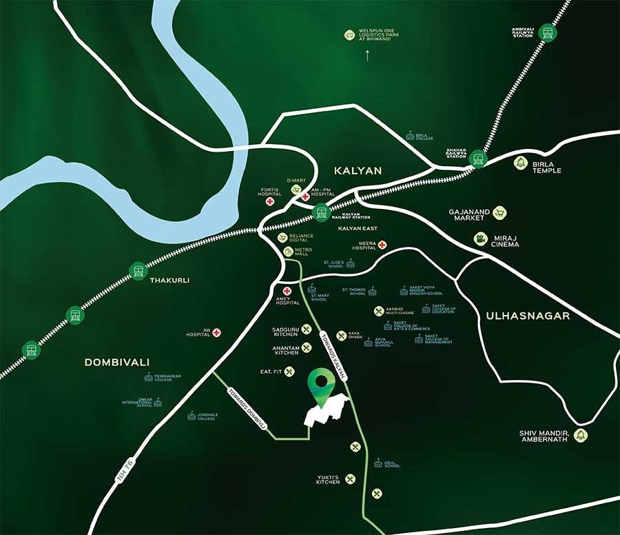 Saket Nature Vista Location